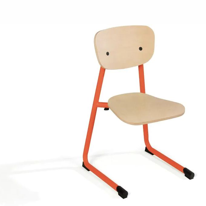 Stuhl ROMY mit Kufen, 5 Farben, SH 21-46 cm